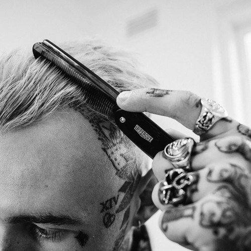 Beard Comb Uppercut Deluxe CT7 Flip Comb - Grooming - Folding Pocket Comb