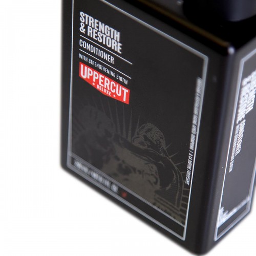 Conditioner Uppercut Deluxe Strength and Restore 240ml - Μαλακτική κρέμα με Βιοτίνη και Καφεΐνη