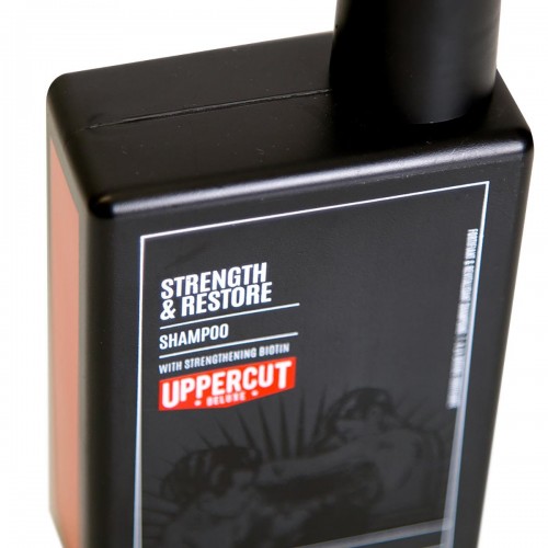 Σαμπουάν Uppercut Deluxe Strength & Restore 240ml - Grooming - Ενίσχυση με Βιοτίνη
