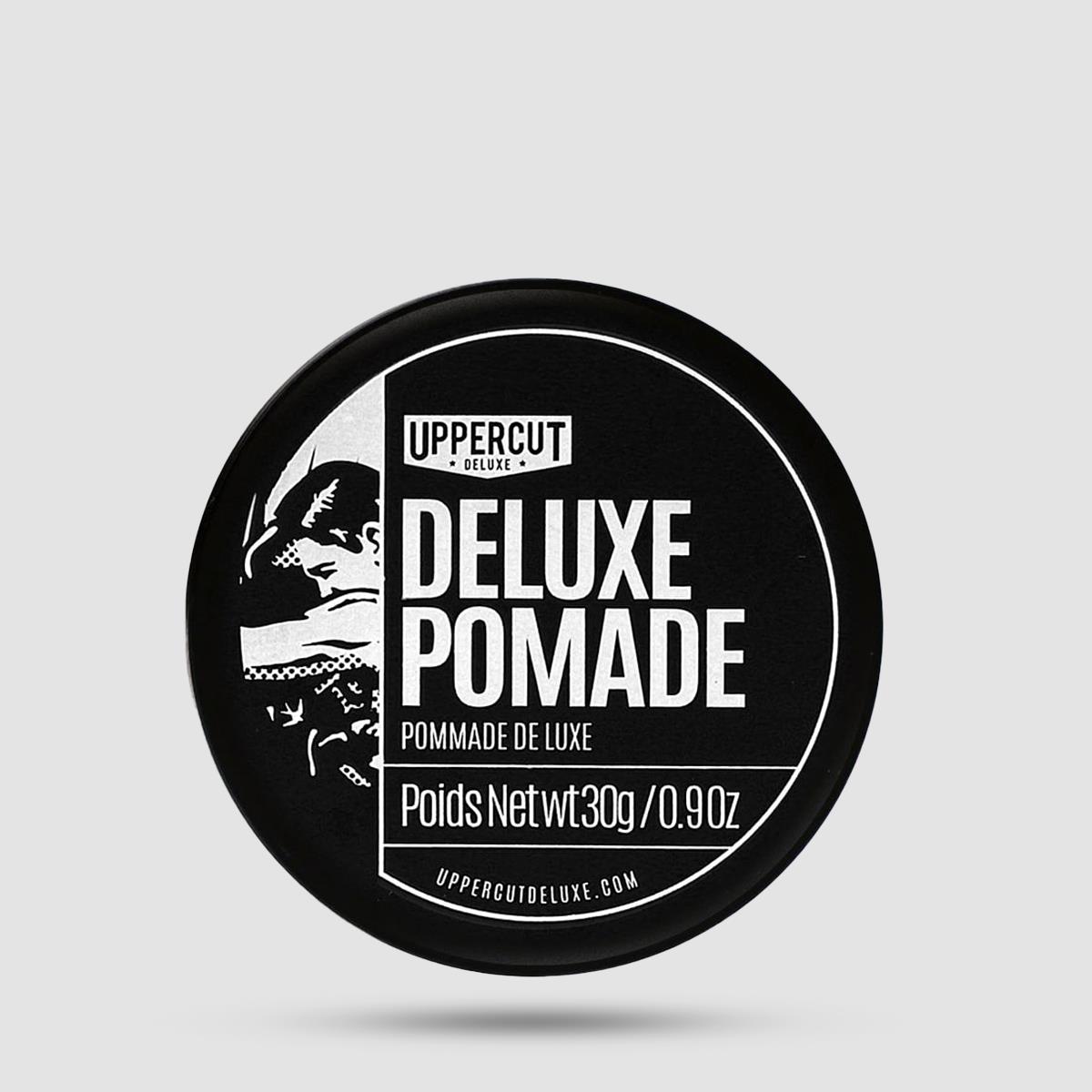 Πομάδα Για Μαλλιά Uppercut Deluxe Pomade 30g - Styling - Δυνατό κράτημα με λάμψη