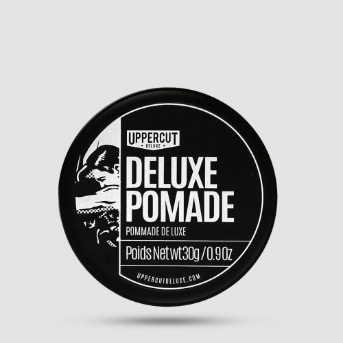 Πομάδα Για Μαλλιά Uppercut Deluxe Pomade 30g - Styling - Δυνατό κράτημα με λάμψη