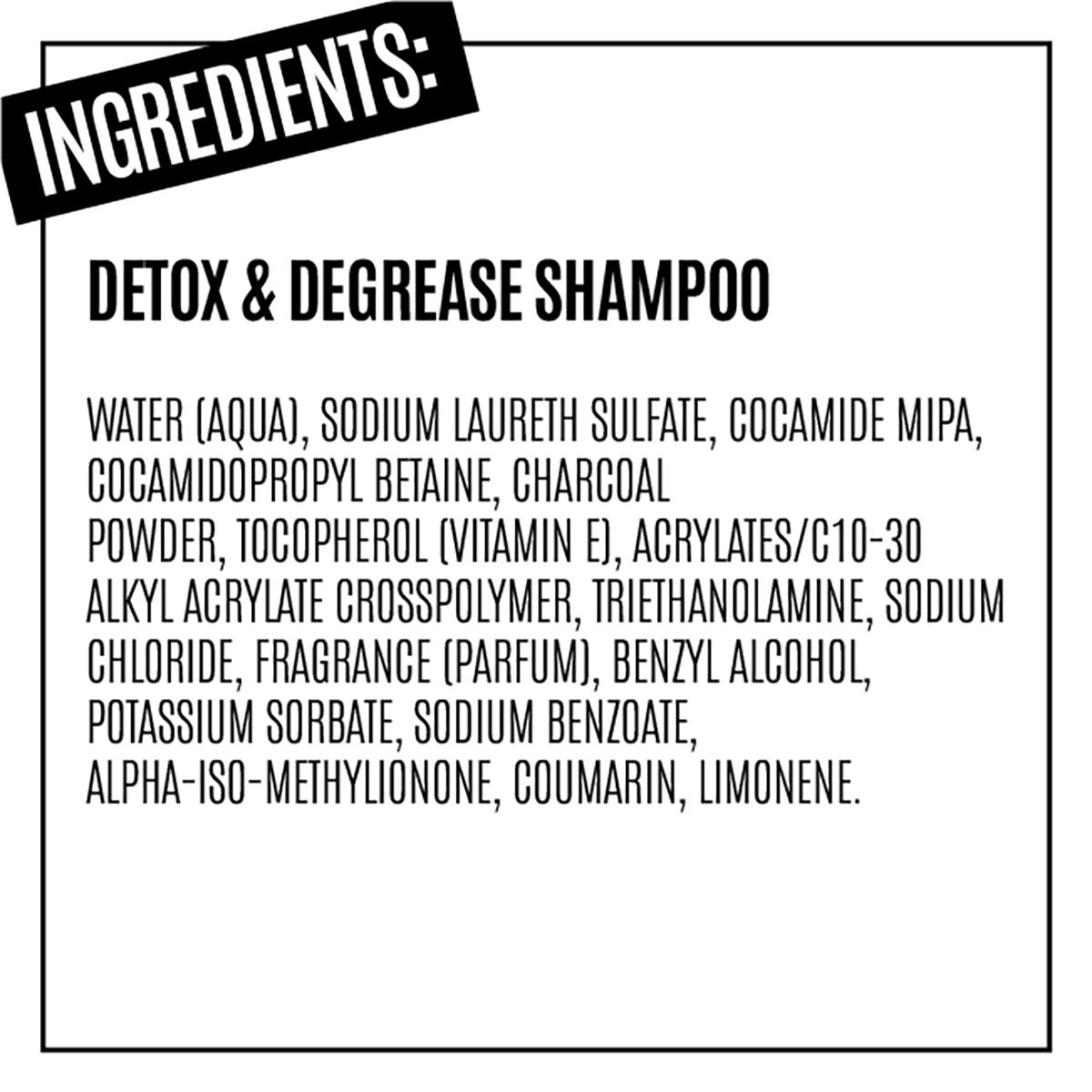 Uppercut Deluxe Detox & Degrease Σαμπουάν - Grooming - Βαθύς καθαρισμός με άνθρακα