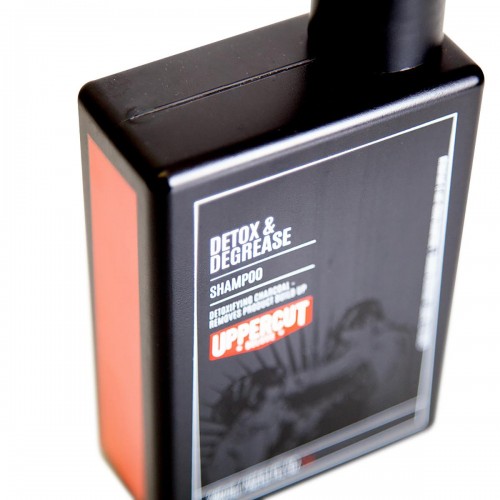 Uppercut Deluxe Detox & Degrease Σαμπουάν - Grooming - Βαθύς καθαρισμός με άνθρακα