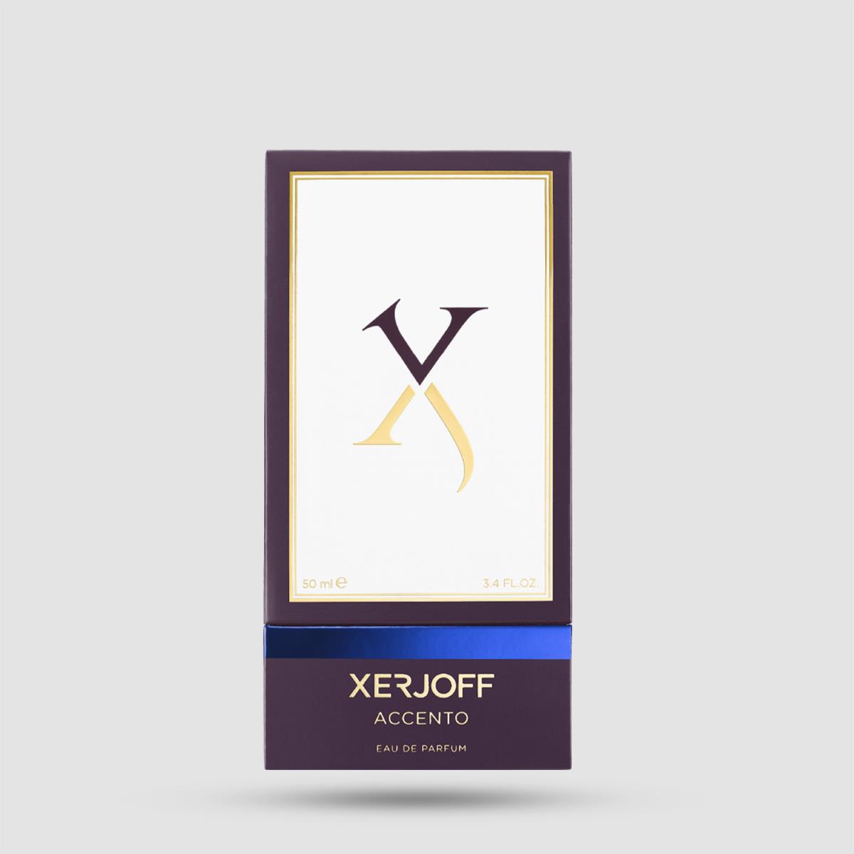 Xerjoff Accento Eau de Parfum 50ml - Unisex Chypre Floral Άρωμα - Διάρκεια 7-8 ώρες