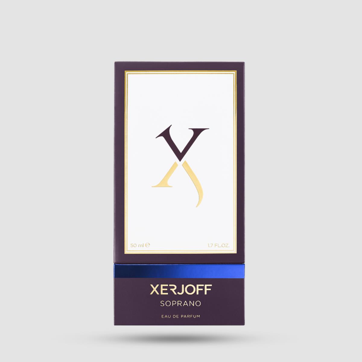 Xerjoff Soprano 50ml Eau de Parfum - Oriental Floral Unisex άρωμα με Bulgarian Rose και Oud