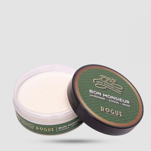 Σαπούνι Ξυρίσματος Bon Monsieur Zingari Man - Premium Shaving Soap - Ενυδατική φόρμουλα με στεαρικό οξύ