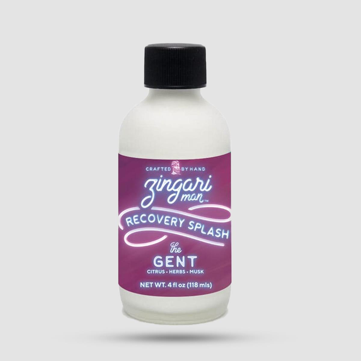 After Shave Splash The Gent Zingari Man - Alcohol-free aftershave - 118ml