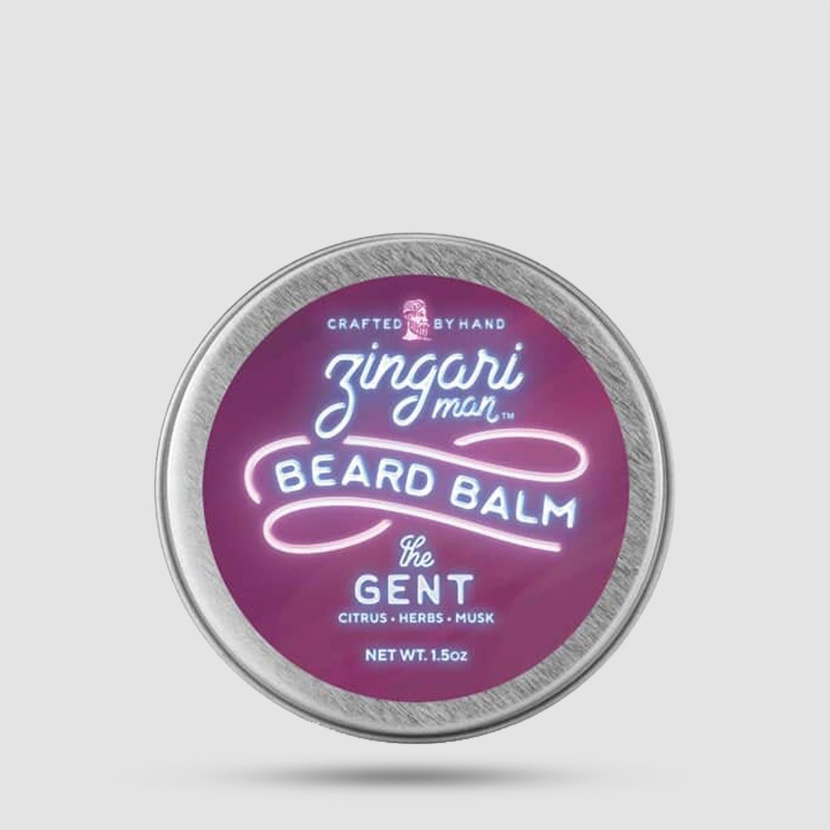 Zingari Man The Gent Beard Balm - Μπαλμ Γενειάδας με Φυσικά Συστατικά