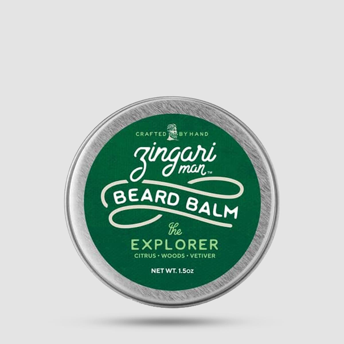 Zingari Man The Explorer Beard Balm 42gr - Aftershave - Moisturising Care