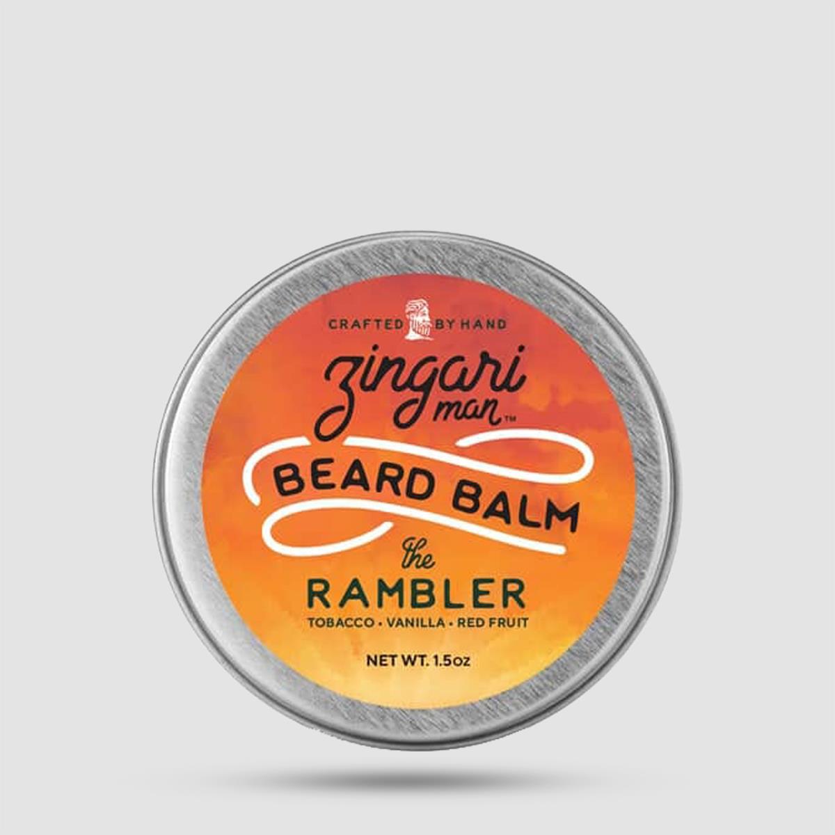 Balm Για Γένια Zingari Man The Rambler 42gr - Φυσική περιποίηση με beeswax και shea butter
