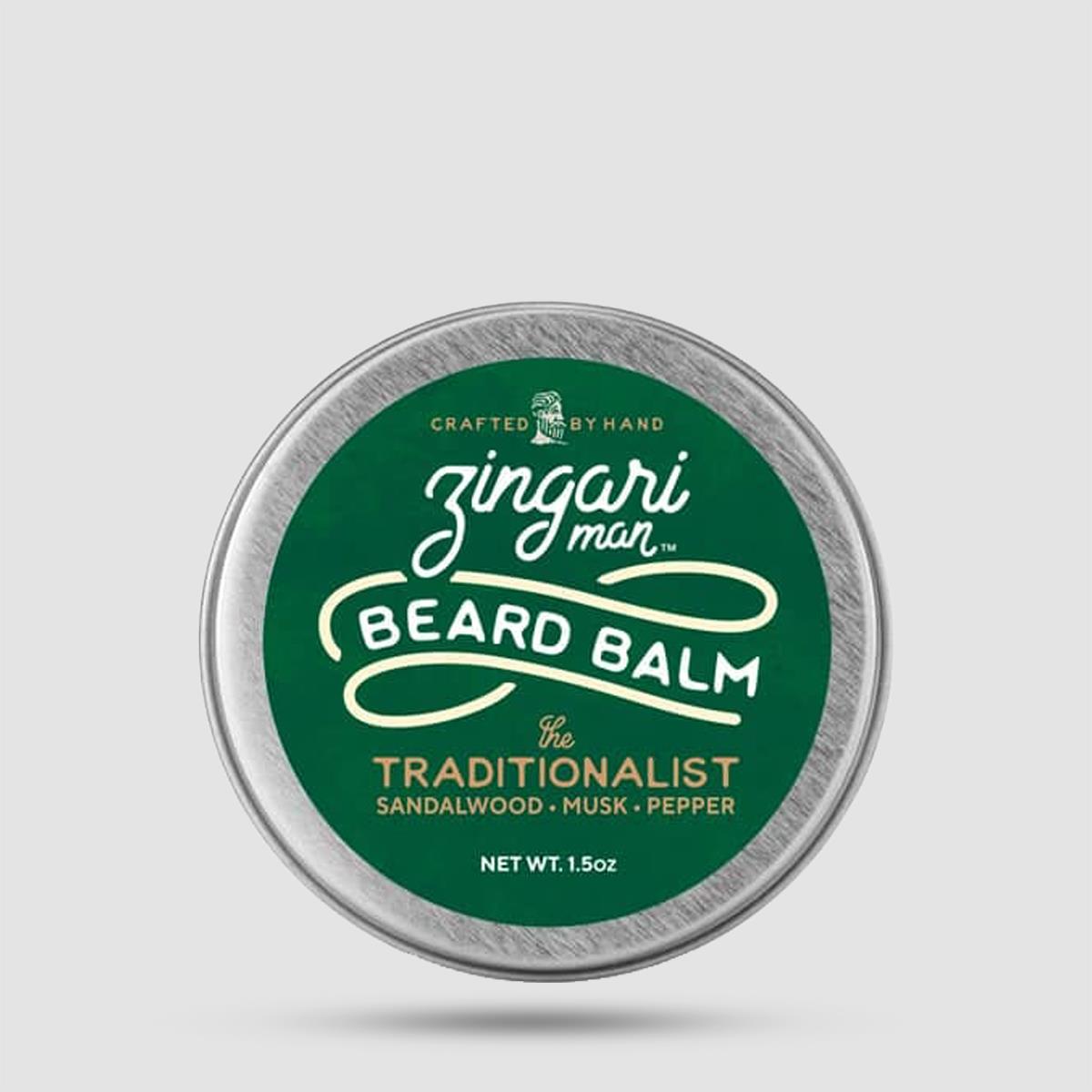 Balm Για Γένια Zingari Man The Traditionalist - Aftershave - Με κερί μέλισσας και βούτυρο καριτέ