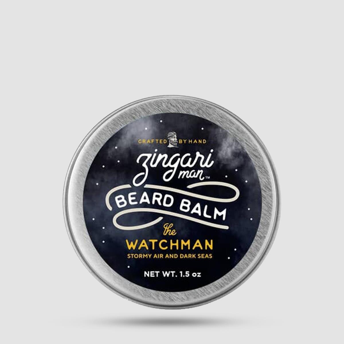 Beard Balm Zingari Man The Watchman - Balm Γενιών - Φυσικά συστατικά με κερί μελισσού