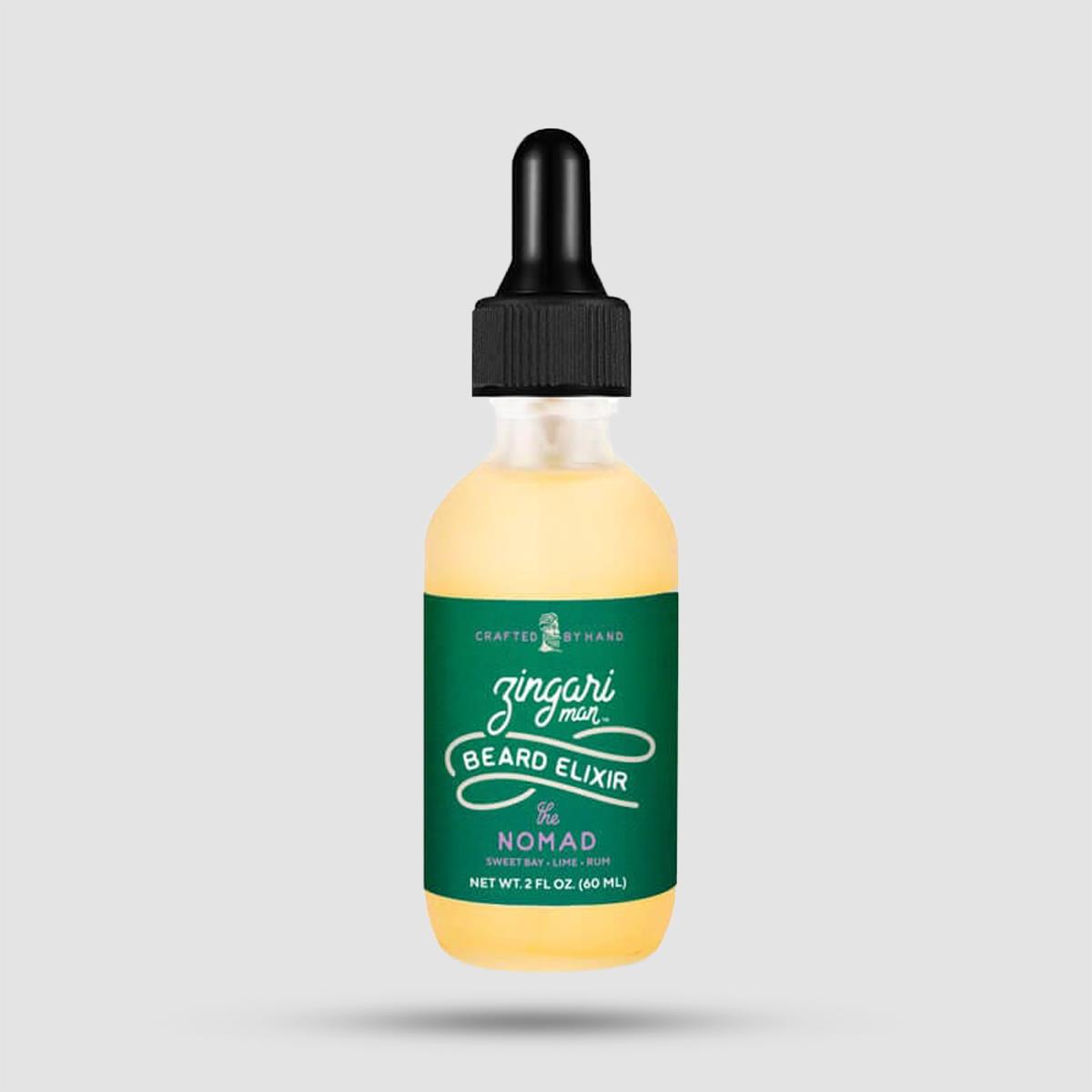Zingari Man The Nomad beard oil - Grooming - Natural with argan and jojoba