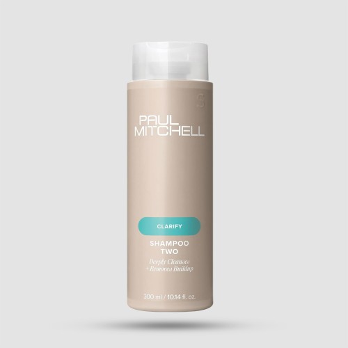 Paul Mitchell Shampoo Two 300ml - Σαμπουάν βαθιού καθαρισμού για λιπαρά μαλλιά