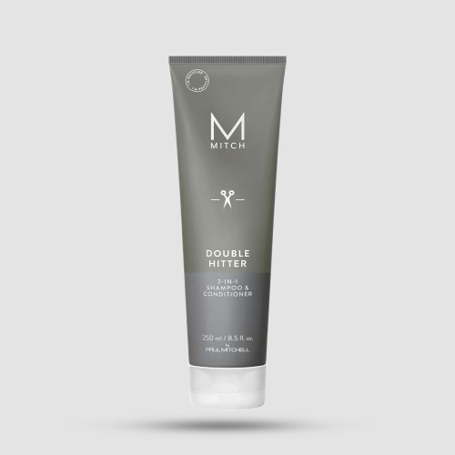 Paul Mitchell Double Hitter 2-in-1 Shampoo and Conditioner - Vegan formula without sulphates