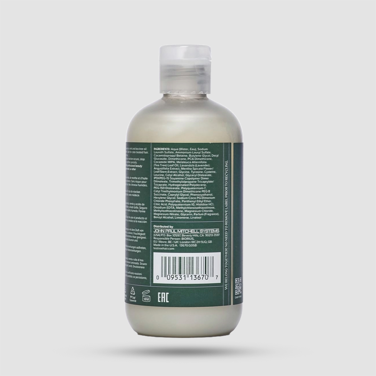 Paul Mitchell Lavender Mint Moisturising Shampoo 300ml - Hydrating shampoo for dry hair
