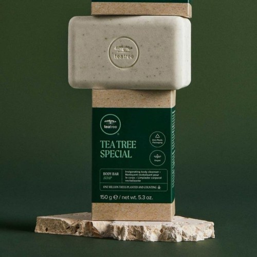 Paul Mitchell Tea Tree Body Bar 150g - Exfoliating with antiseptic properties
