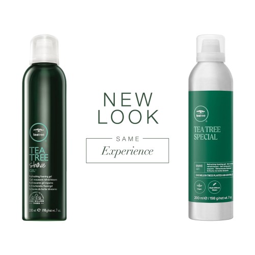 Paul Mitchell Shaving Gel - Shaving Product with Tea Tree - Tingle Complex