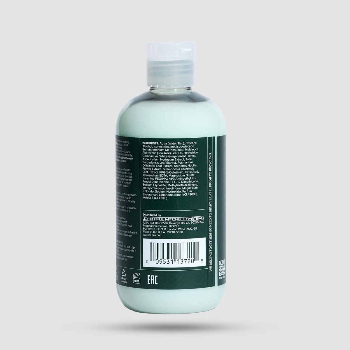 Paul Mitchell Tea Tree Special Conditioner 300ml - Hair Conditioning Cream - Tingle Complex with Tea Tree