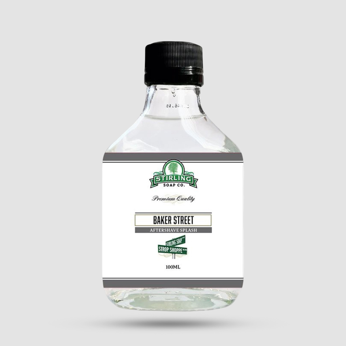 Stirling Baker Street Aftershave Lotion 100ml with juniper, bergamot and jasmine fragrance