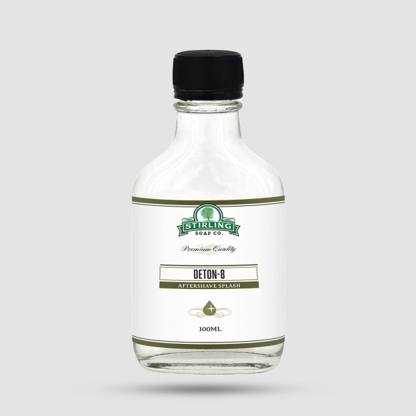 Stirling Soap Company Deton-8 Aftershave Lotion 100ml