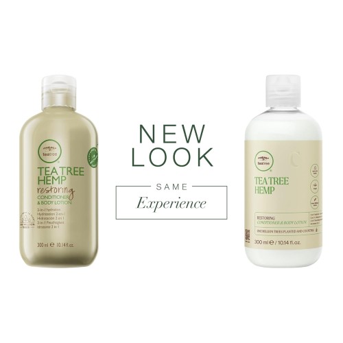 Tea Tree Hemp Restoring Conditioner & Body Lotion Paul Mitchell - Skincare - Προϊόν 2 σε 1 με έλαιο κάνναβης