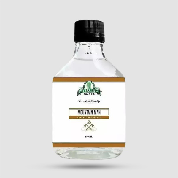 Aftershave Lotion - Stirling Soap Company - Mountain Man 100ml