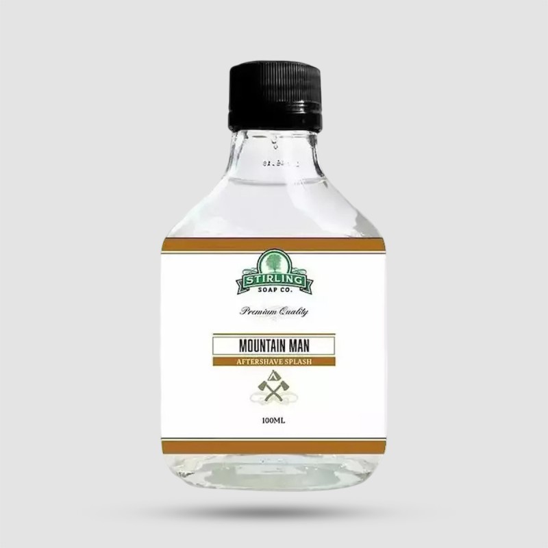 Aftershave Lotion - Stirling Soap Company - Mountain Man 100ml