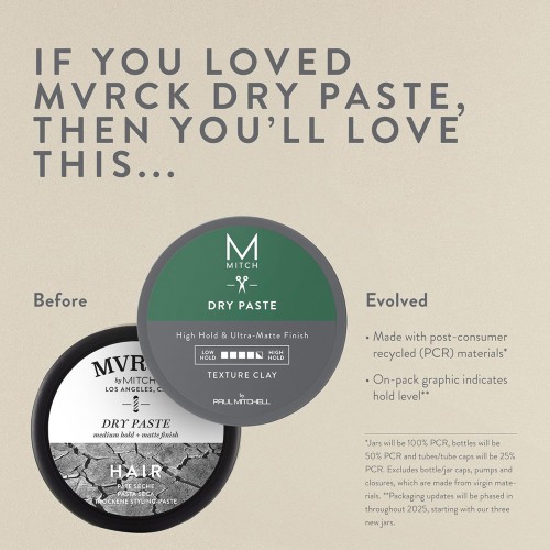 Paul Mitchell Dry Paste 85g - Styling Paste - Matte finish with medium hold