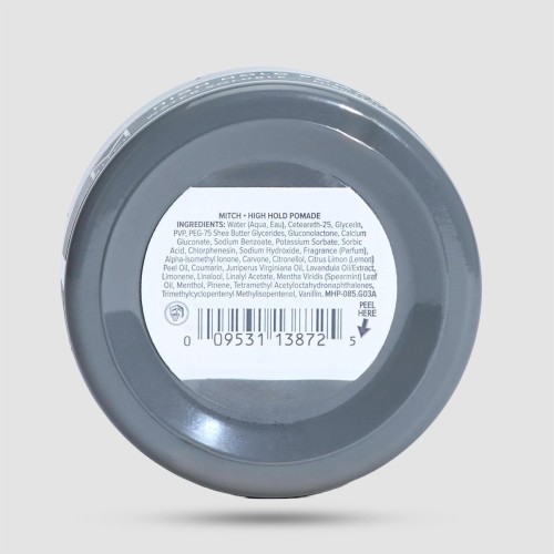 Paul Mitchell High Hold Pomade 85g - Hair Pomade - Water-based with strong hold