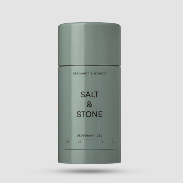 Αποσμητικό Gel - Salt and Stone - Περγαμόντο & Hinoki | Sensitive Skin 75g