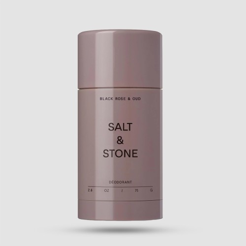Salt and Stone Black Rose Oud Deodorant Extra Strength 75g - Φυσικό αποσμητικό με προβιοτικά