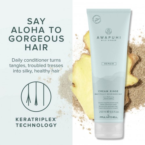 Awapuhi Wild Ginger - Paul Mitchell® - Cream Rinse 250ml από την PAUL MITCHELL - Conditioner για Απαλά και Ευκολοχτένιστα Μαλλιά