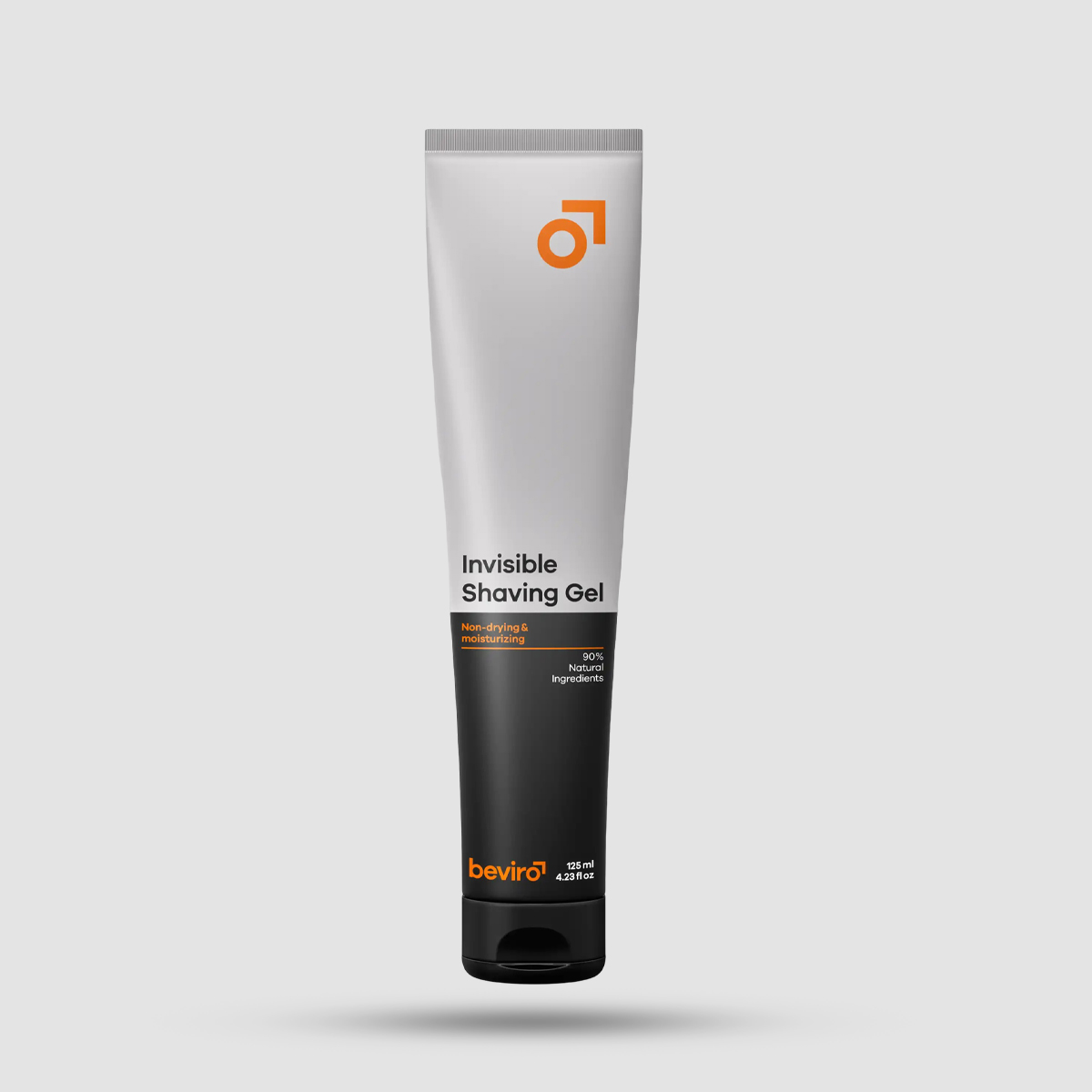 Transparent shaving gel for precise shaving