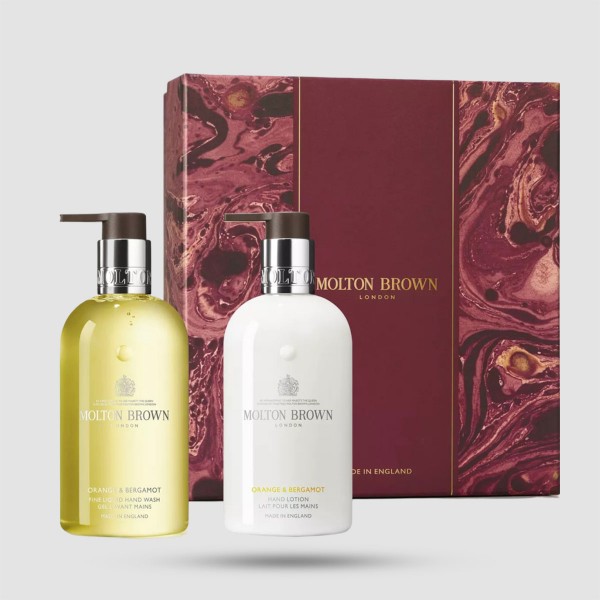 Orange & Bergamot Hand Care Gift Set - Molton Brown - 2 x 300ml