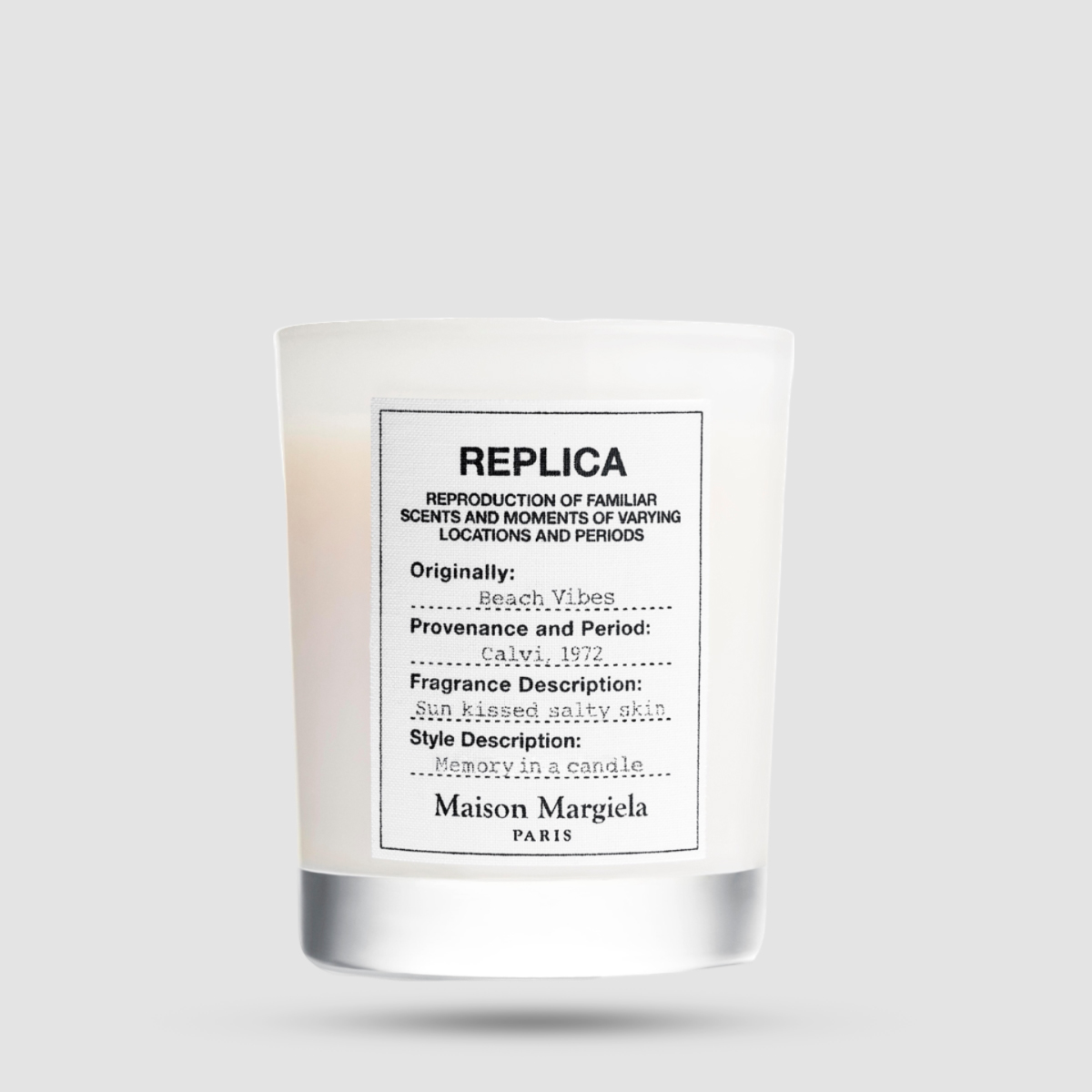 Αρωματικό Κερί Χώρου - Maison Margiela - Replica Beach Vibes 165g