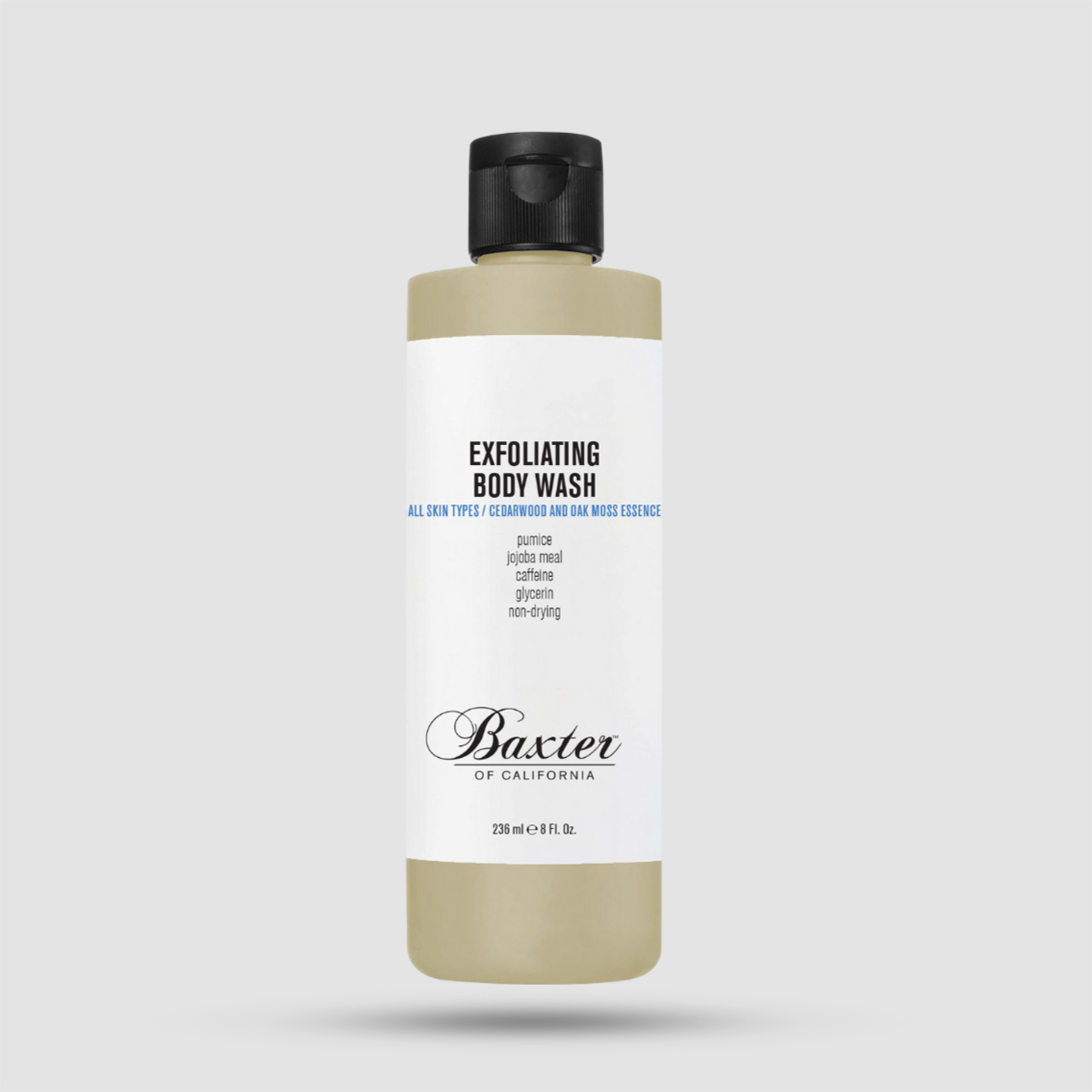 Αφρόλουτρο Scrub Για Το Σώμα - Baxter Of California - Cedar Wood And Oakmoss 236ml