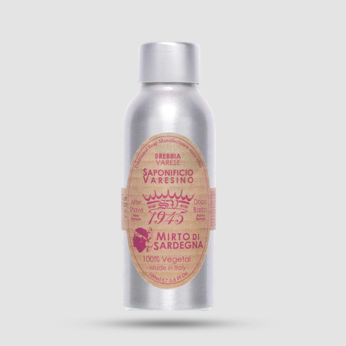 Aftershave Lotion - Saponificio Varesino - Mirto Di Sardenia - in aluminium bottle 100ml