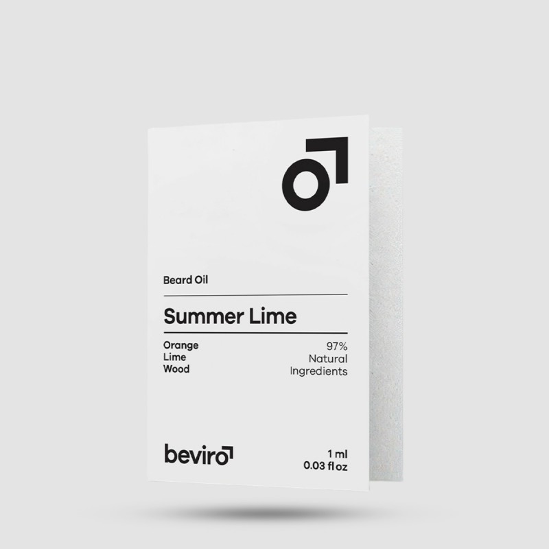 Λάδι Για Γένια - Beviro - Summer Lime 1ml SAMPLE
