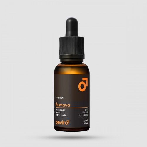 Λάδι Για Γένια Beviro Sumava 30ml - Grooming - 5 φυσικά έλαια για θρέψη