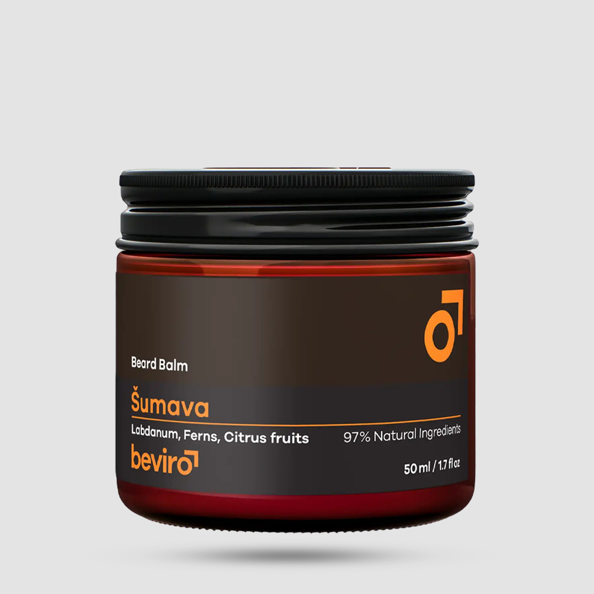 Beviro Sumava Beard Balm 50ml - Beard balm with 5 natural oils