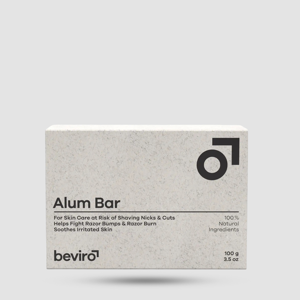 Αιμοστατικό Μπλοκ Beviro - Grooming - Φυσικός αλουμινίτης 100g