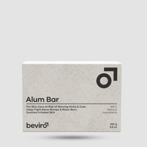 Αιμοστατικό Μπλοκ Beviro - Grooming - Φυσικός αλουμινίτης 100g