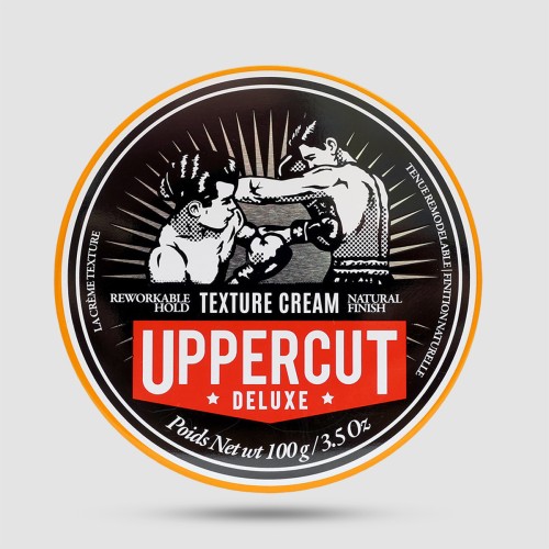 Uppercut Deluxe Texture Cream 100g - Κρέμα Styling Μαλλιών - Φυσικό φινίρισμα