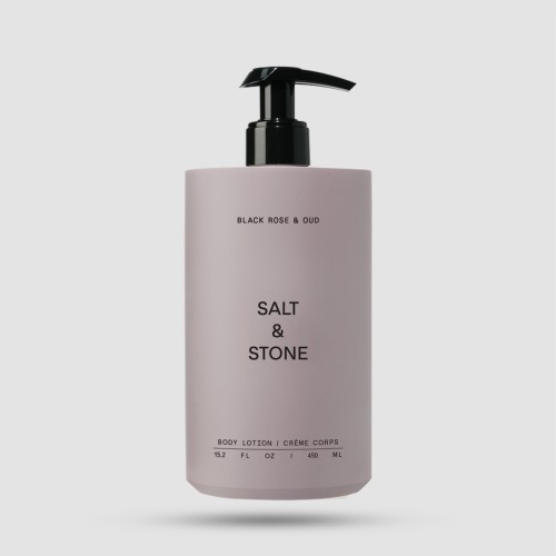 Salt And Stone Black Rose & Oud Λοσιόν Σώματος 450ml - Φυσική Πολυτελής Περιποίηση
