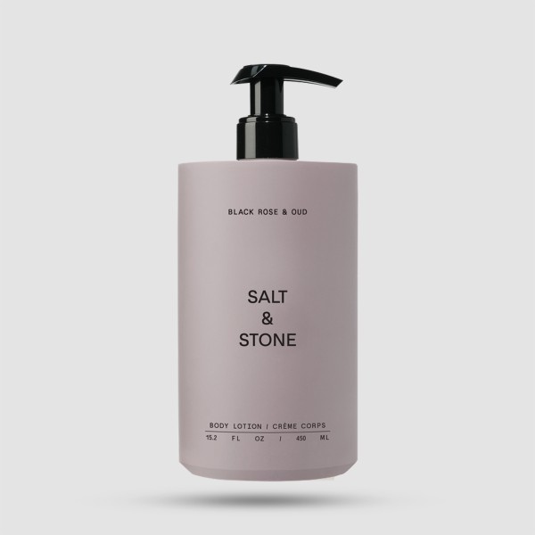 Ενυδατική Κρέμα Σώματος - Salt And Stone - Black Rose & Oud 450ml