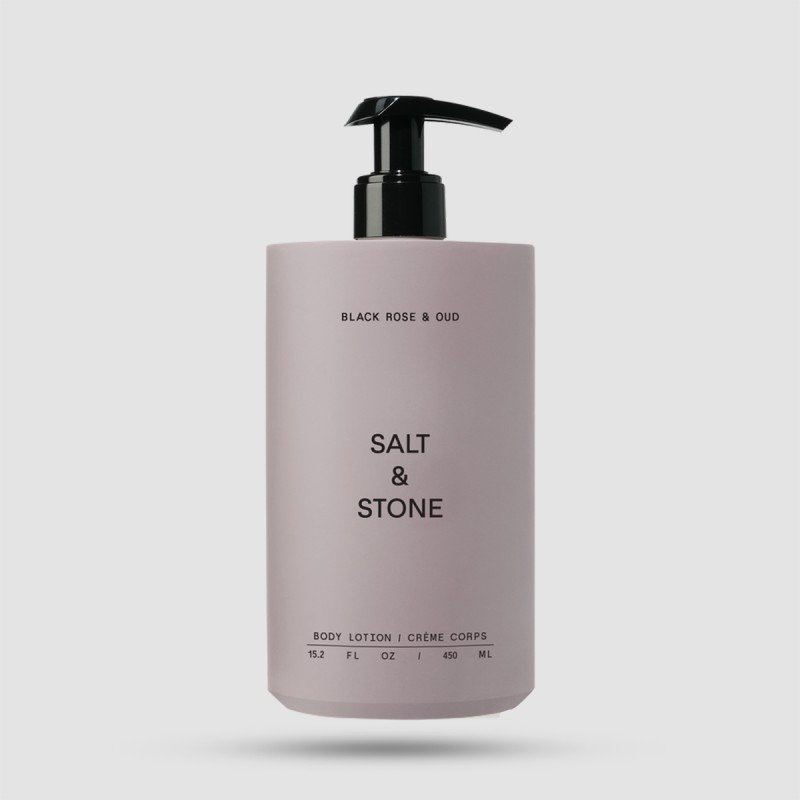 Ενυδατική Κρέμα Σώματος - Salt And Stone - Black Rose & Oud 450ml