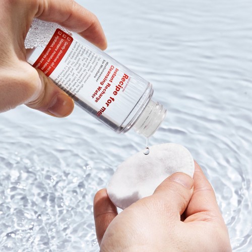 Recipe For Men Instant Recharge Cleansing Water 100ml - Νερό καθαρισμού προσώπου χωρίς ξέβλημα
