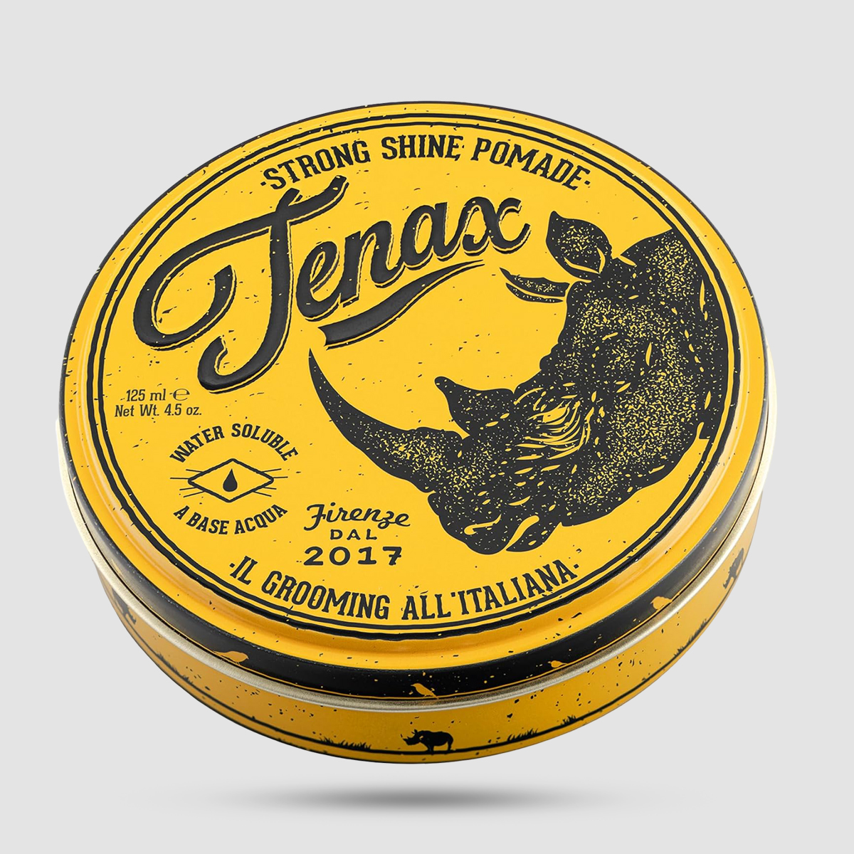 Tenax Water Based Strong Pomade 125ml - Ιταλική υδατοδιαλυτή πομάδα με δυνατό κράτημα και υψηλή λάμψη