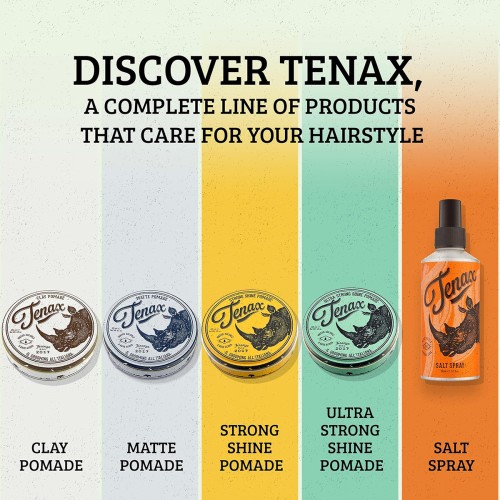 Tenax Water Based Ultra Strong Pomade 125ml - Ιταλική πομάδα μαλλιών με μέγιστο κράτημα